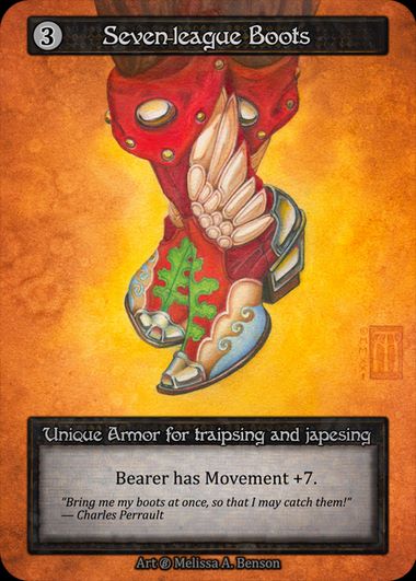 [Artifact] Seven-League Boots [beta-Unique]